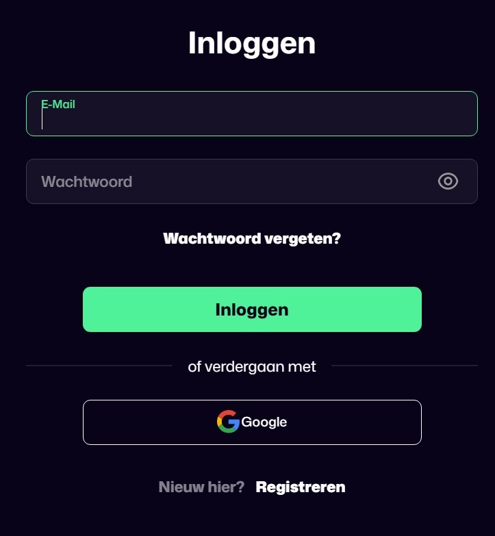 Inloggen